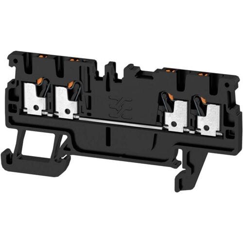 Weidmüller 2534260000 Doorgangsklem 3.5 mm Spanveer Zwart 100 stuk(s)