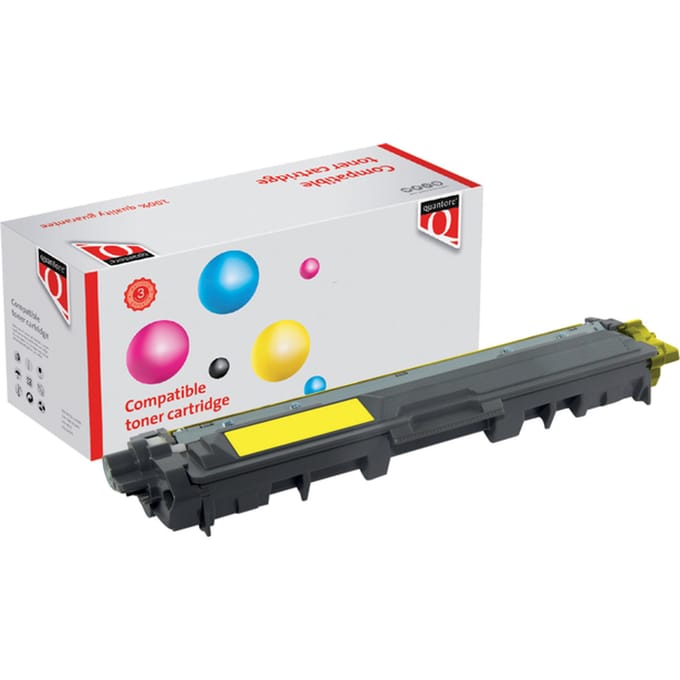 Tonercartridge Quantore alternatief tbv Brother TN-243 geel