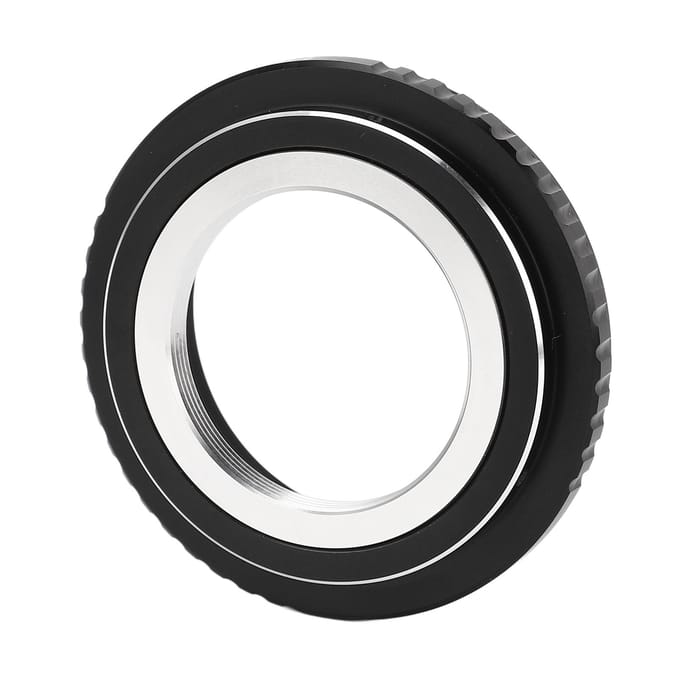 Fikaz Handmatige Focus Lens Adapter Ring Compatibel met voor M39 Mount Lens naar voor Z Mount Camera white