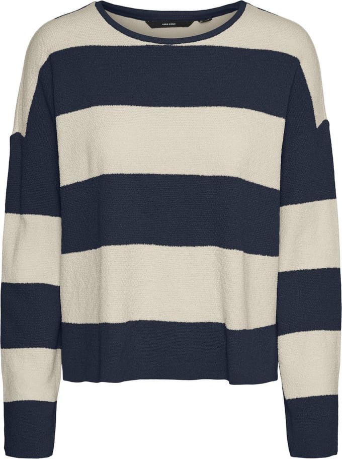VERO MODA - VMWANDA LS O-NECK PULLOVER BOO - Dames - Gebreide truien