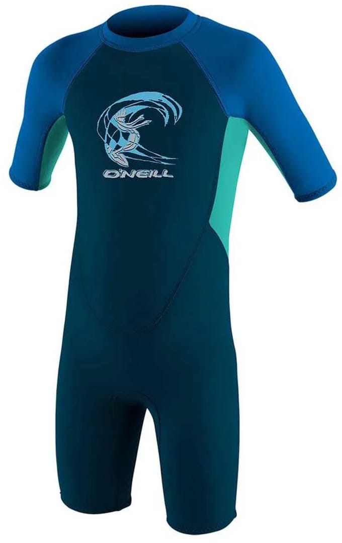 2026 O'Neill Peuter Reactor 2mm Rug Ritssluiting Shorty Wetsuit -