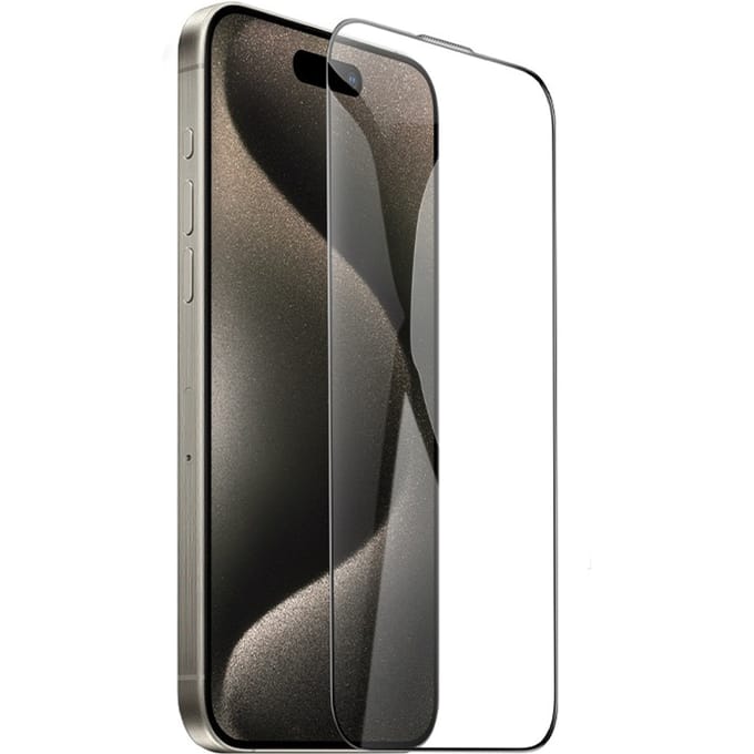 Screenprotector - Geschikt voor iPhone 15 Pro Max - Tempered Glass