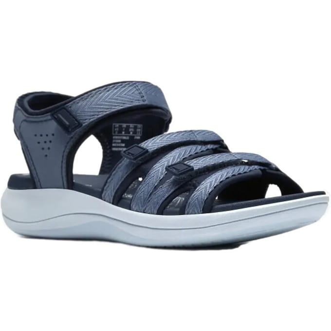 Clarks Mira Madi - dames sandaal - Blauw - maat 37 (EU) 4 (UK)