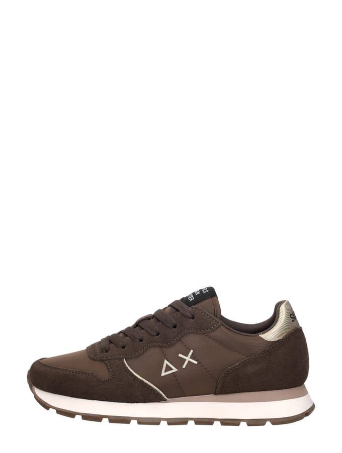 SUN68 Ally Silver Gold Sneakers - Dames - Bruin - Maat:36