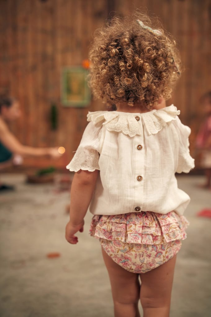 Louise Misha Blouse Antoinette Off White Größe: 6M | Hemden Outlet | kids | Weiß