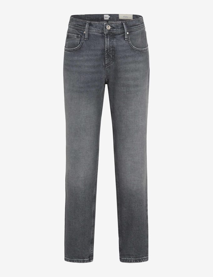 Brax Dames Jeans  Style MILEY S USED LIGHT GREY, denim lichtgrijs, maat 46