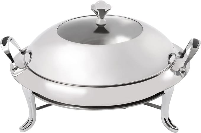 Voedselwarmer RVS Buffetpan voor Buffetten en Feesten 3 Liter