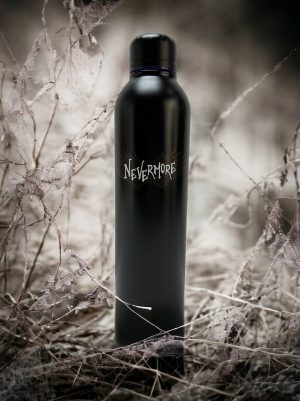 Wednesday Wednesday Unisex Drinkfles - zwart - Standard