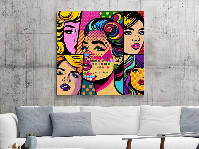 Kunstprint | Wanddecoratie | Dibond | 50 × 50 cm