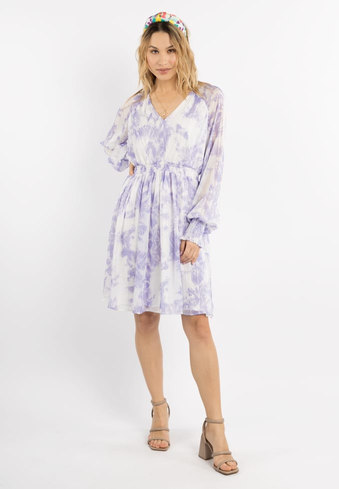 IZIA midi-jurk Dames lila