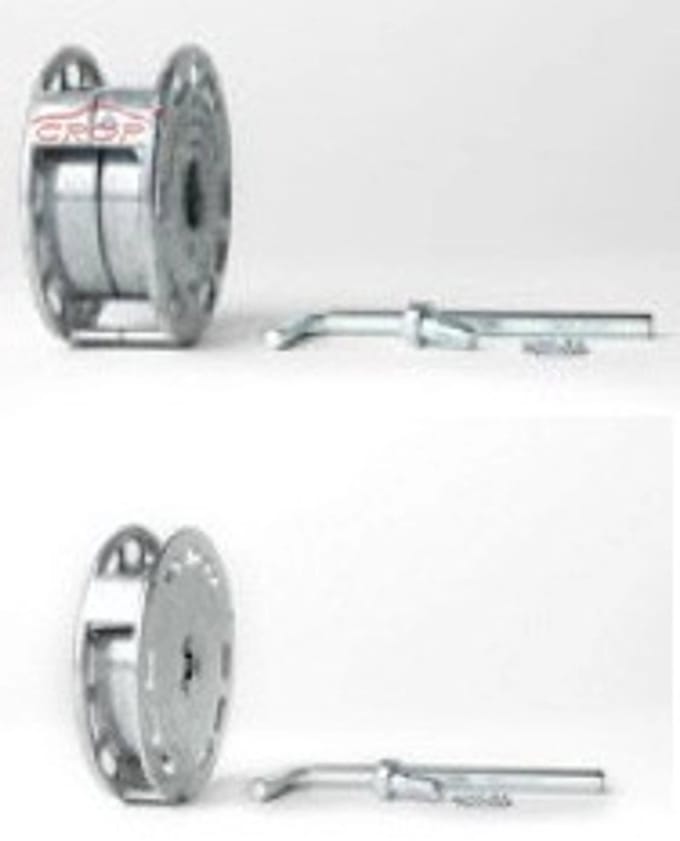 MONTI MBX Adapter / houder voor Rubberpad en Borstelband - 11mm