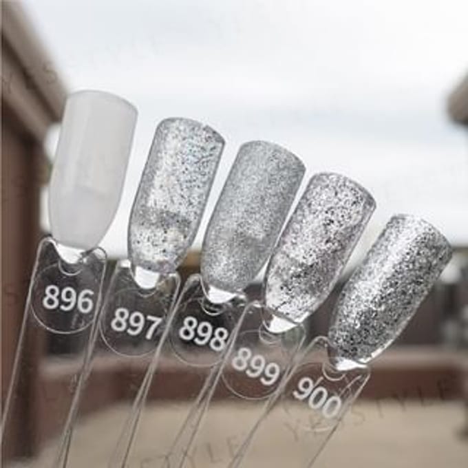 Cosplus - Da Vinci Color Code Nail Gel Polish Mary Magdalene 897 Silver