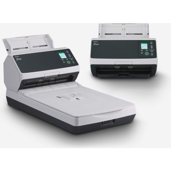 Ricoh (Fujitsu) fi-8290 documenten scanner voor werkgroepen met flatscan eenheid