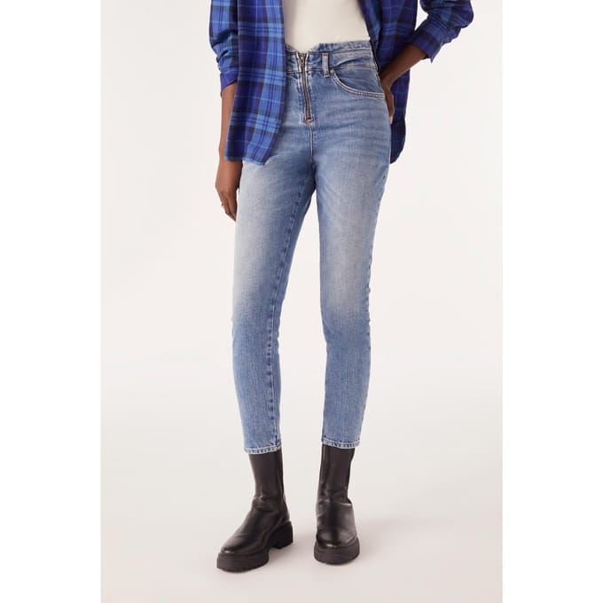 BA&SH Jeans Barnie Bluejeans Taglia: W29 | Jeans Slim Fit Outlet | Donna | Blu