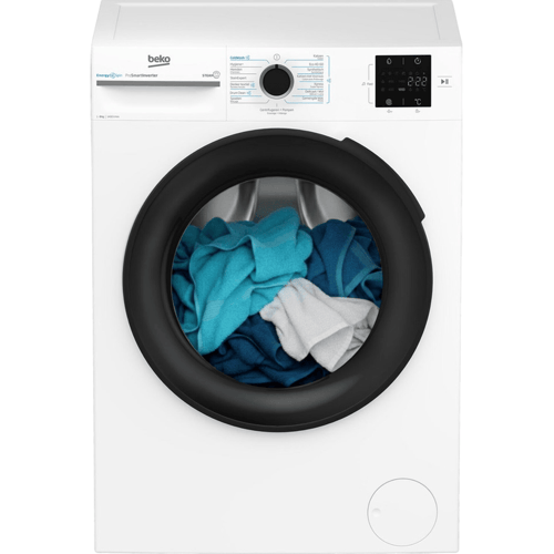 Beko b300 BM3WFT3841W wasmachine Voorlader 8 kg 1400 RPM Wit