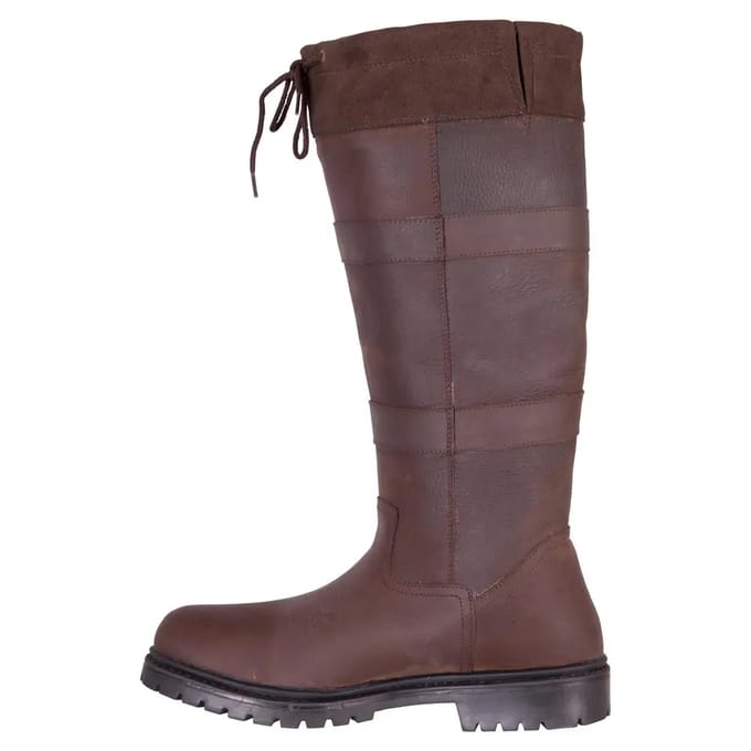 Waterdichte leren outdoor rijlaarzen BR Equitation Country nubuck