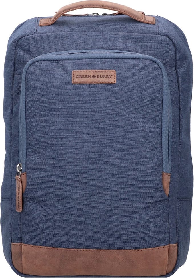 Greenburry Queens Rugzak 39 cm Laptopvak - 37cm (15 duim) - blue