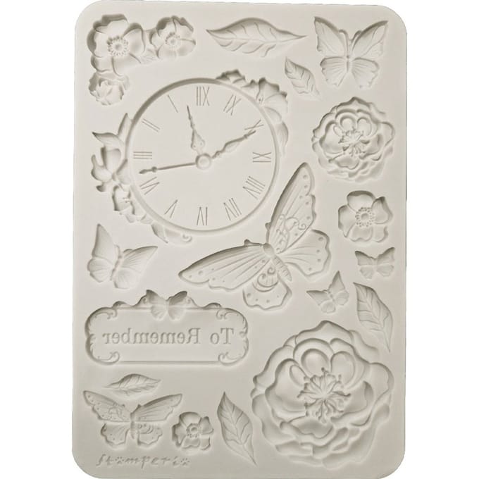 Siliconen vorm A5 "Quiet Days - Clock"