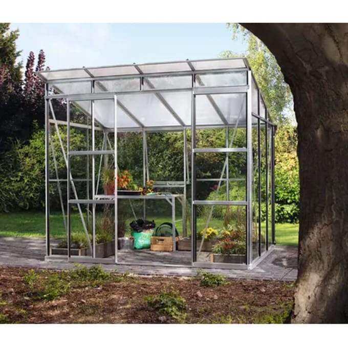 Vitavia Tuinkas Playa 5900 - Veiligheidsglas 3mm - Aluminium - 258x229x231cm