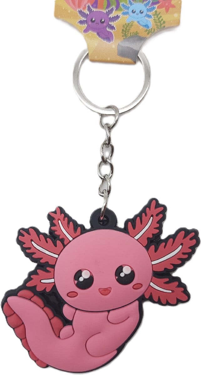 Sleutelhanger Axl the Axolot | Roze | Japan Kawaii Kuties