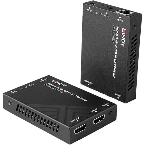 LINDY HDMI & IR über IP Extender HDMI-extender HDMI 150 m