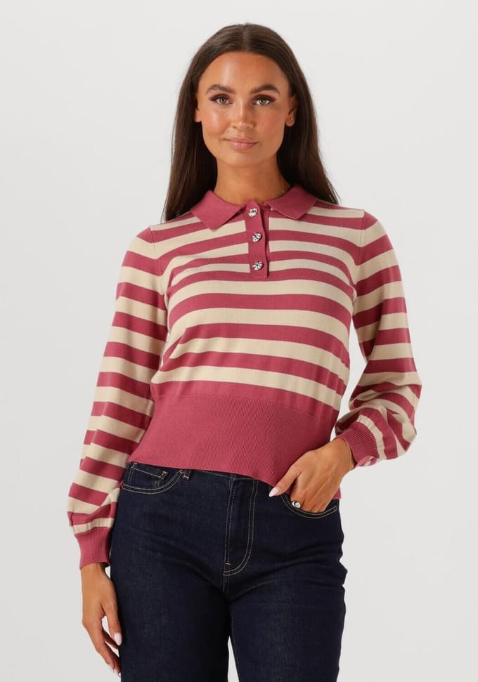Minus Aliana Pullover Truien & vesten Dames - Sweater - Hoodie - Vest- Multi - Maat S
