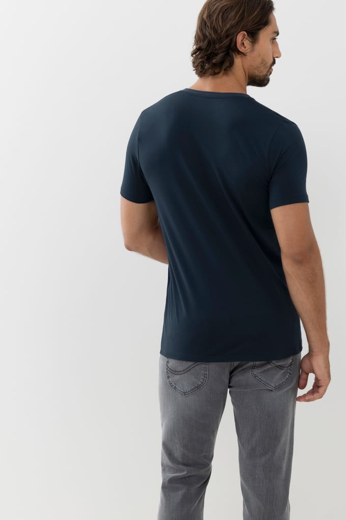 mey Herren V-Hals Serie Dry Cotton Colour