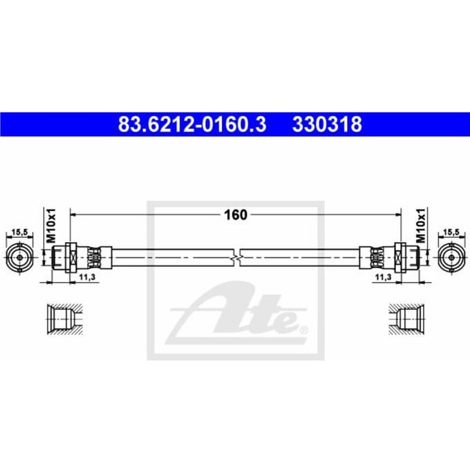 Remleiding ATE 83.6212-0160.3
