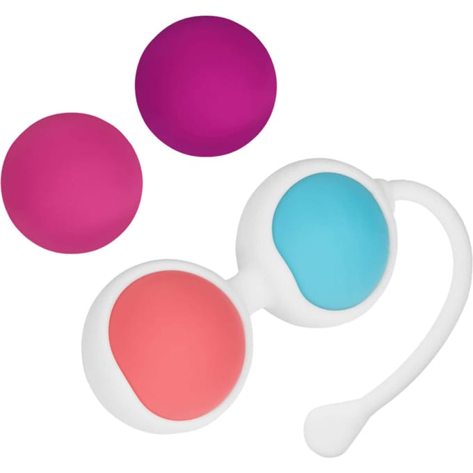 Liefdesballen met verwisselbare  ballen van siliconen, 2,8 cm