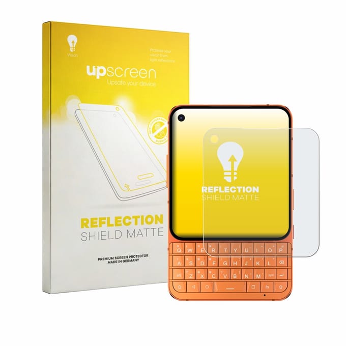 upscreen - Screenprotector voor Unihertz Titan 2 Elite - Folie Beschermfolie anti glare matte
