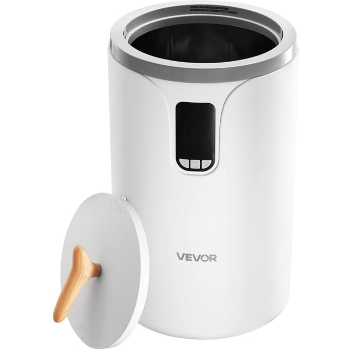 Seau Chauffant pour Serviettes 20L avec Écran LED, Minuterie et Réglage de Température, Verrouillage de Sécurité