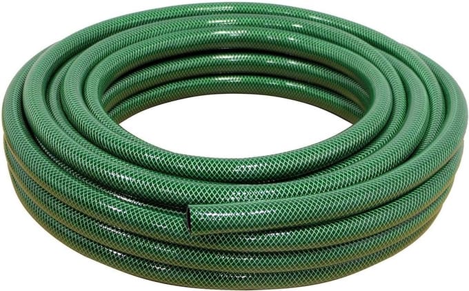 Tuinslang - Waterslang - Tuin besproeien - Versterkte textielvoering - 50 meter - Groen