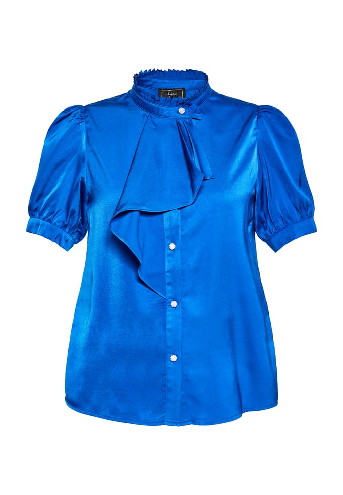 Faina overhemdblouse Dames KONING BLAUW