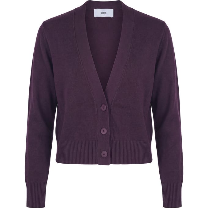 Solotre - Cardigan - 480500 - Bordeaux