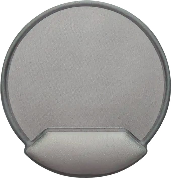 Techidna - Ergonomische Muismat met Polssteun - Grijs - Gelkussen - Antislip - Compact