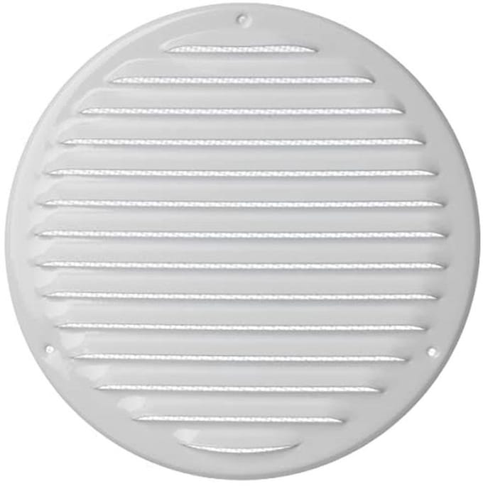 Metaal Ventilatierooster Ø 200 mm met Insectenbescherming - Ideaal voor Ventilatie
