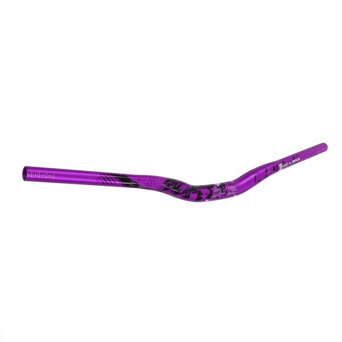 Guidon de vélo extra long en alliage d'aluminium, 31,8 x 720 mm, violet violet