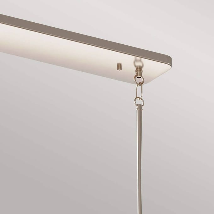Kichler LED Kroonluchter | 10X E14 Max 40W | Dimbaar | Polished Nickel