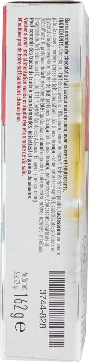 Modifast Protein Shape Reep Chocolade-Kokos - 6 x 6 x 27 gr - Voordeelverpakking