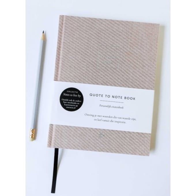Quote To Note Book - Essencio