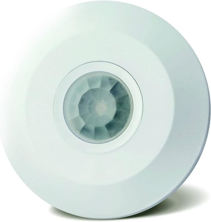 Infrarood Bewegingsmelder IP20 voor Binnen - 2000W, Wit, Energiebesparend
