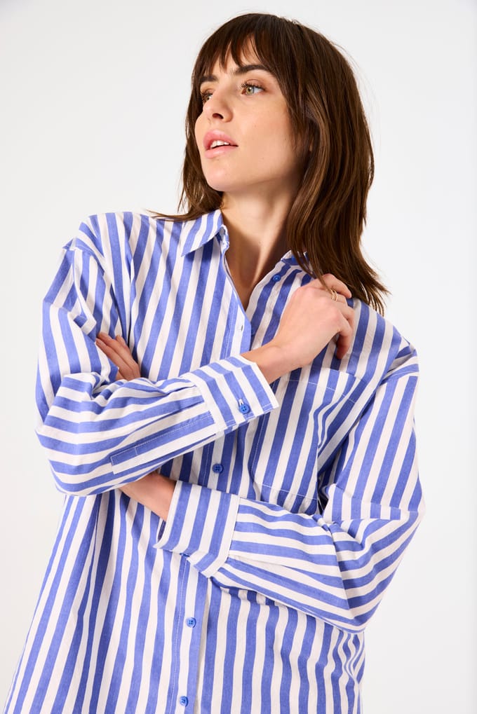 GARCIA Gestreepte blouse