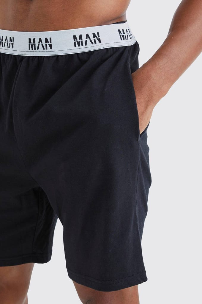 Men's Loungewear Shorts | Black | Size Medium