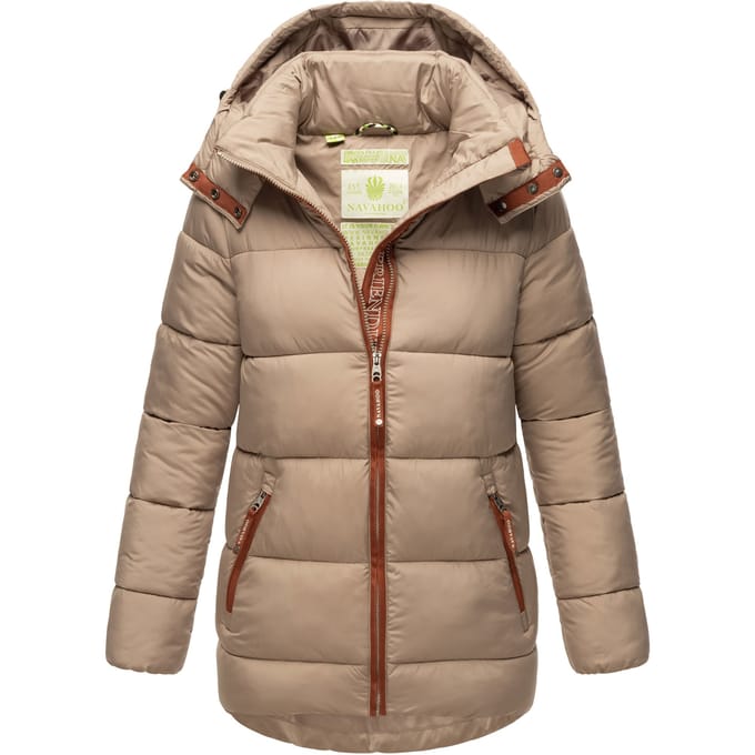 Navahoo dames gewatteerde jas Wattewölkchen – Licht & Warm