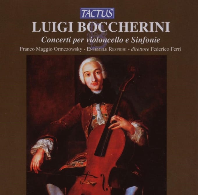 Franco Maggio Ormezowsky, Ensemble Respighi, Federico Ferri - Boccherini: Concerti Per Violoncello E Sinfonie (CD)