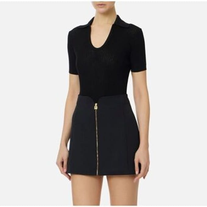 Polo Shirt Korte Mouw Elisabetta Franchi MK74Q61E2-110