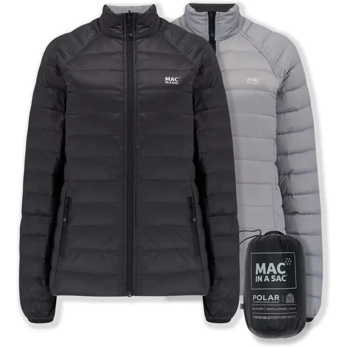 POLAR Donsjas Black / Grey - Woman - S