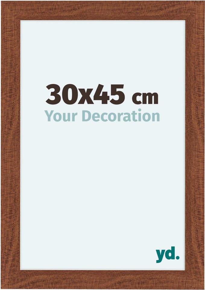 Your Decoration - Fotolijst 30x45 cm - MDF - Walnoot - Como