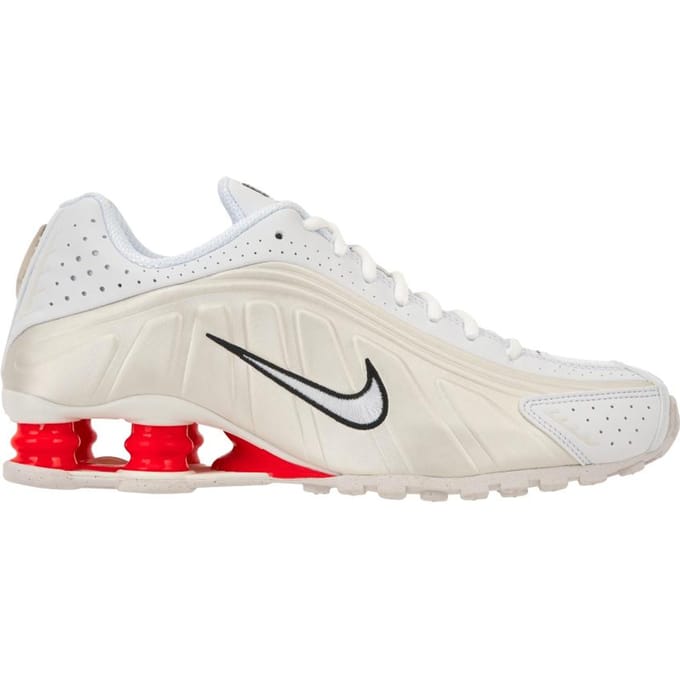 Nike Shox R4 Phantom Picante Red Dames Sneakers Crèmewit AR3565-103 38.5 white