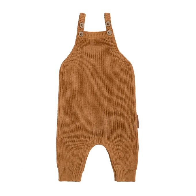 Baby's Only Salopette Soul - Caramel - 68 - 100% ecologisch katoen - GOTS